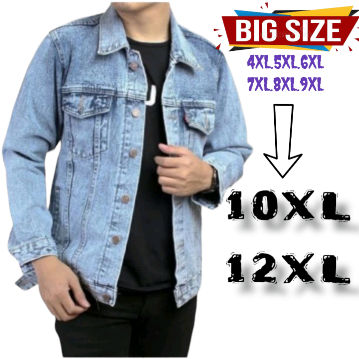 Jaket Jeans Pria Ukuran Jumbo Big Size Sandwash Lazada Indonesia