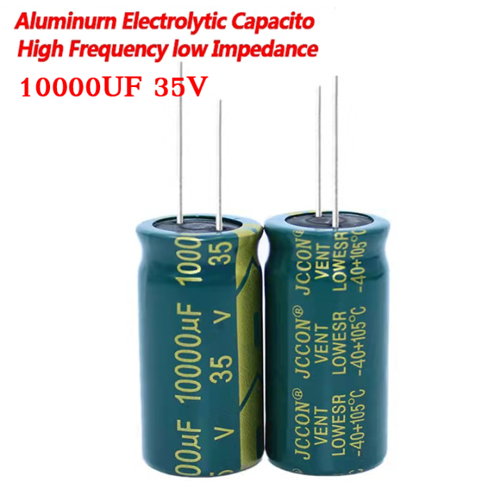 คาปาซเตอร10000uF 35Vสำหรบเครองเสยง แอมปจว18 35Aluminum