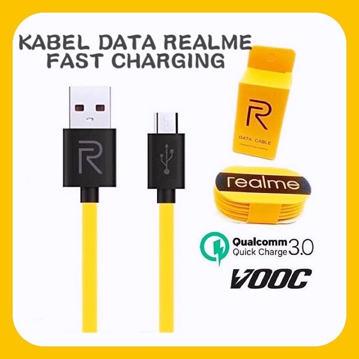 Kabel Data Type C Realme Fast Charging A Kabel Data Realme Vooc