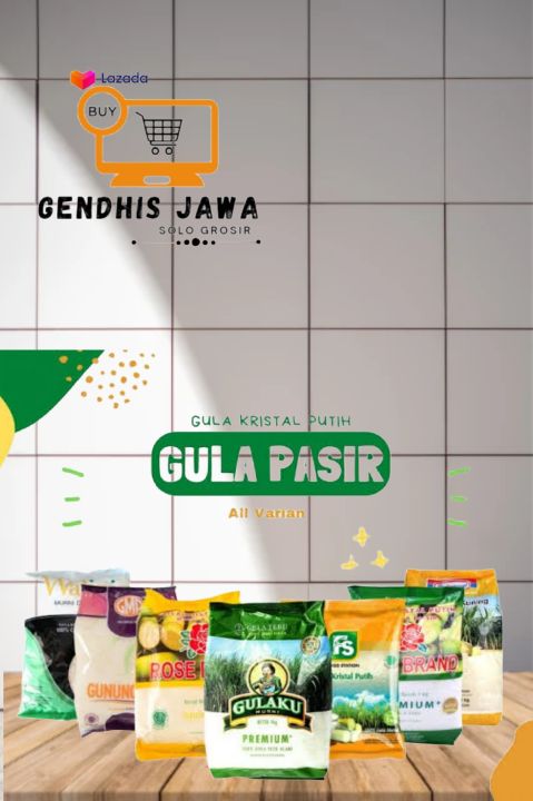 Gula Pasir Kemasan 1kg Murah Gulaku GMP Rosebrand Lazada Indonesia