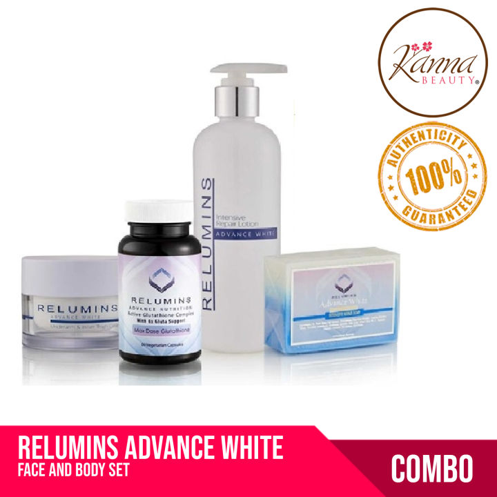 Relumins Advance White Face Body Set Lazada Ph