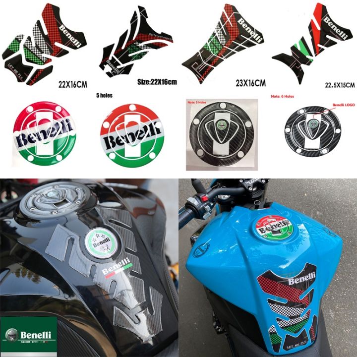 New D Soft Rubber Benelli Motorcycle Fuel Tank Side Label Sticker For