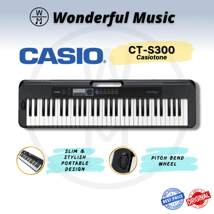 Casio Casiotone Ct S Key Portable Keyboard Lazada