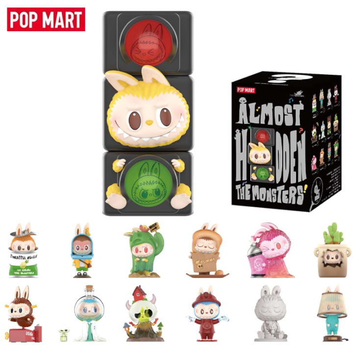 Original Pop Mart Labubu The Monsters Almost Hidden Series Blind Box