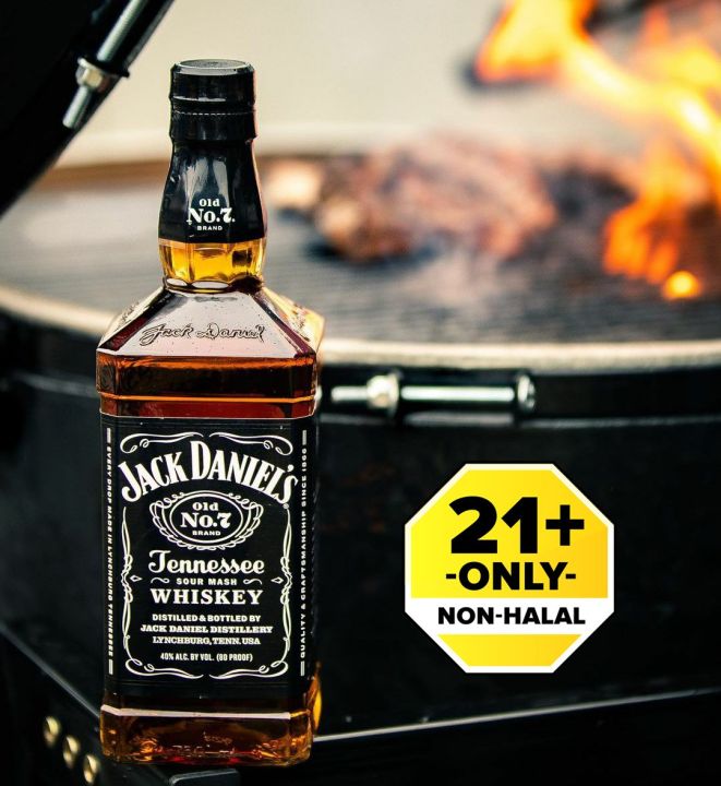 Jack Daniel Old No 7 Tennessee Whiskey 750ML Lazada