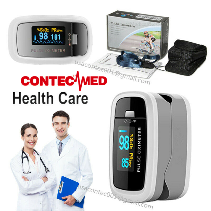 Contecmed Cms D Finger Pulse Oximeter Blood Oxygen Saturation Heart