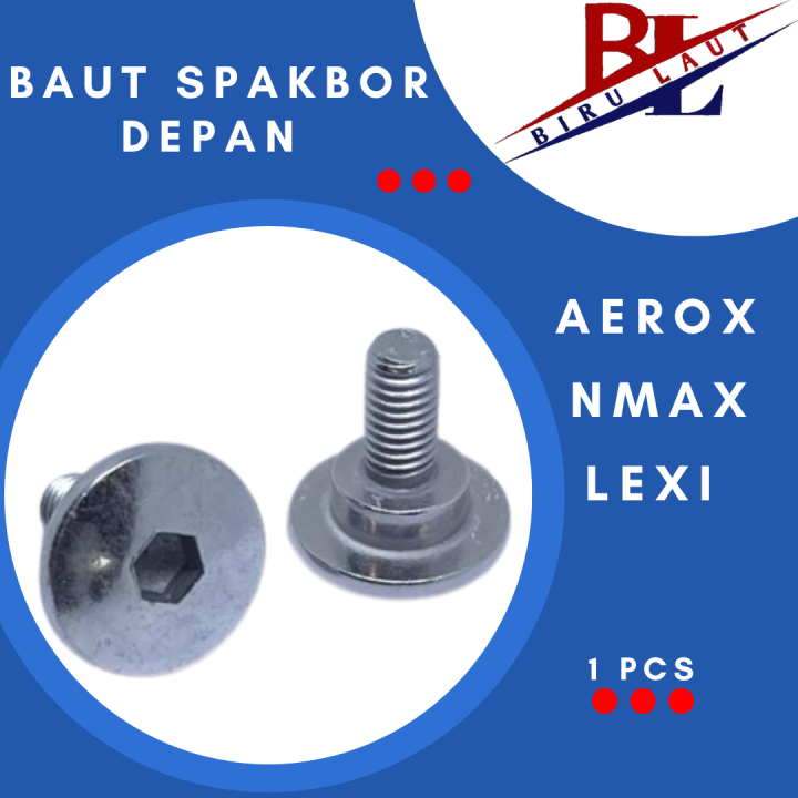 Paket Isi Pcs Baut Spakbor Depan Nmax Baut Spakbor Nmax Aerox