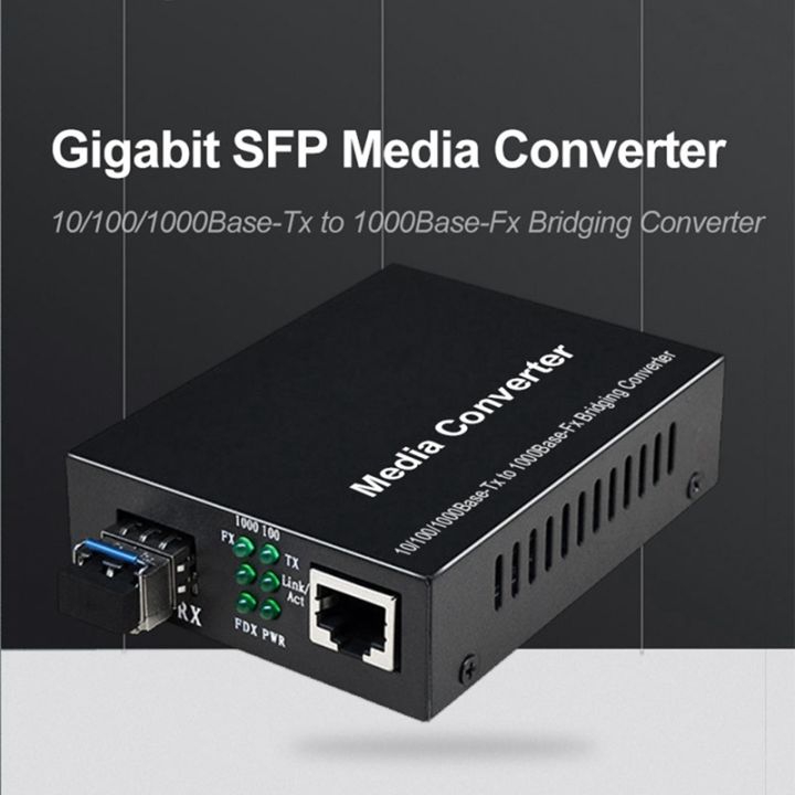 Sfp Fiber To Rj Media Converter Sfp M Ethernet Converter