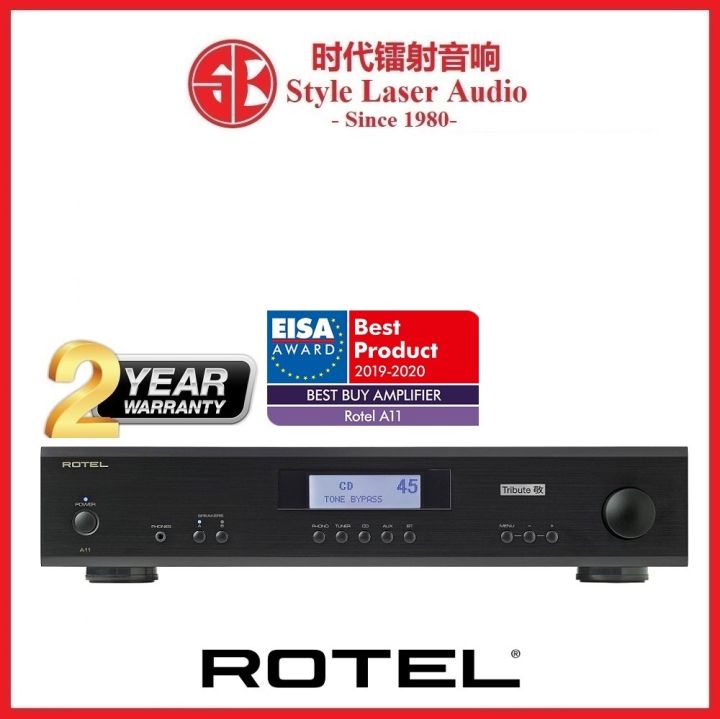 Rotel A11 Tribute Integrated Amplifier Lazada