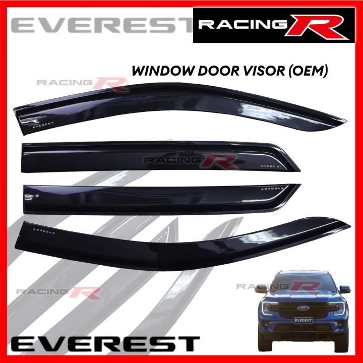 Ford Everest To Oem Window Door Rain Visor High Quality