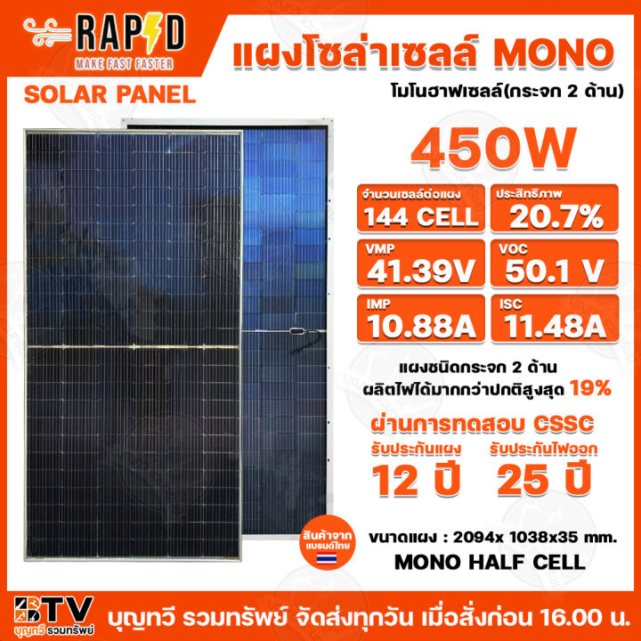 Rapd Rapid Mono Half Cell