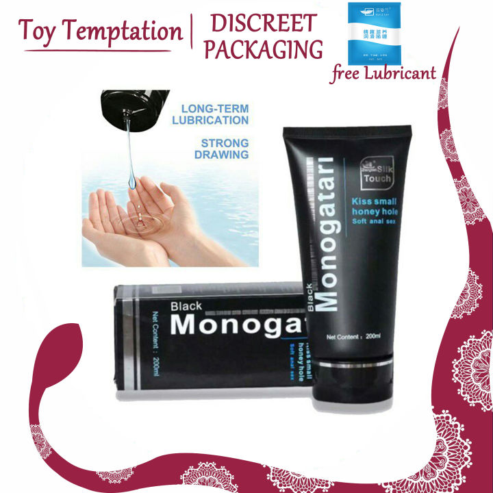 Toy Temptation Monogatari Ml Water Based Sex Lube Silky Anal