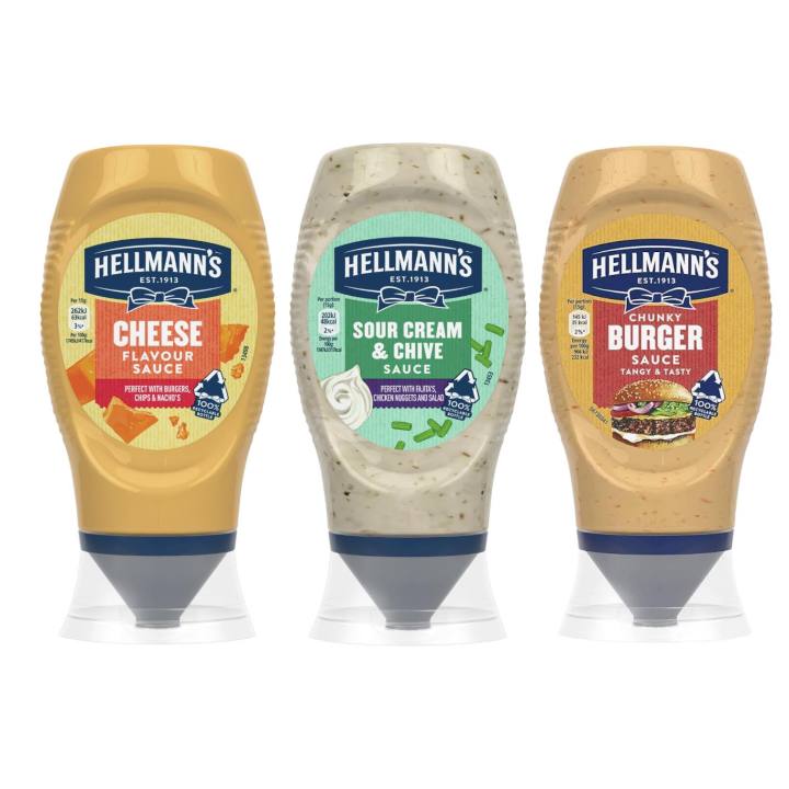 Hellmann S Sauces Chunky Burger G Sour Cream Chive G