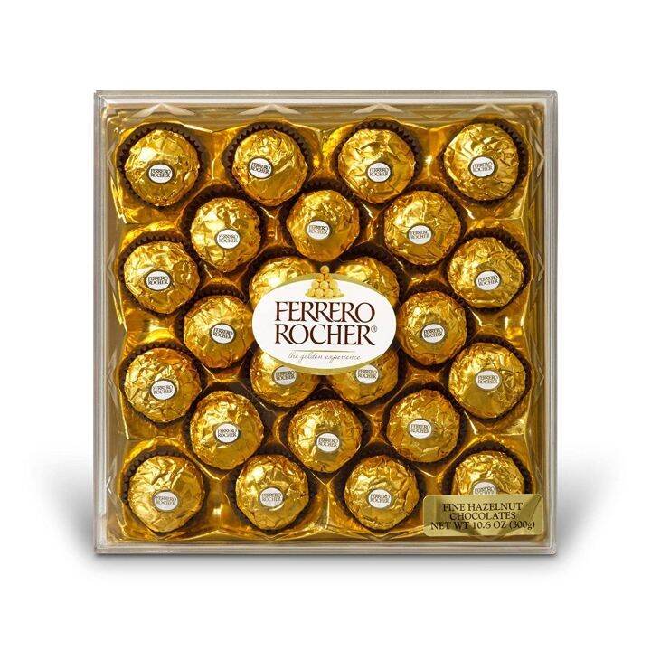 Ferrero Rocher Fine Hazelnut Milk Chocolates Piece Gift Box Lazada Ph