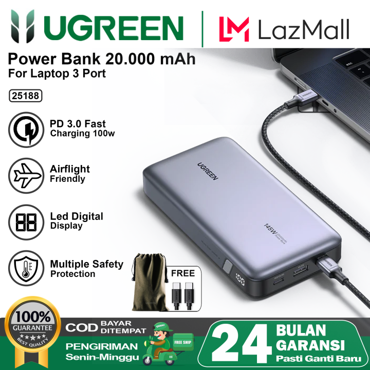 Ugreen Powerbank Mah Atl Fast Charging W Lazada Indonesia