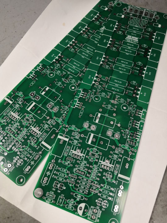 French Yba Improved Circuit Power Amplifier Circuit Board Empty Board