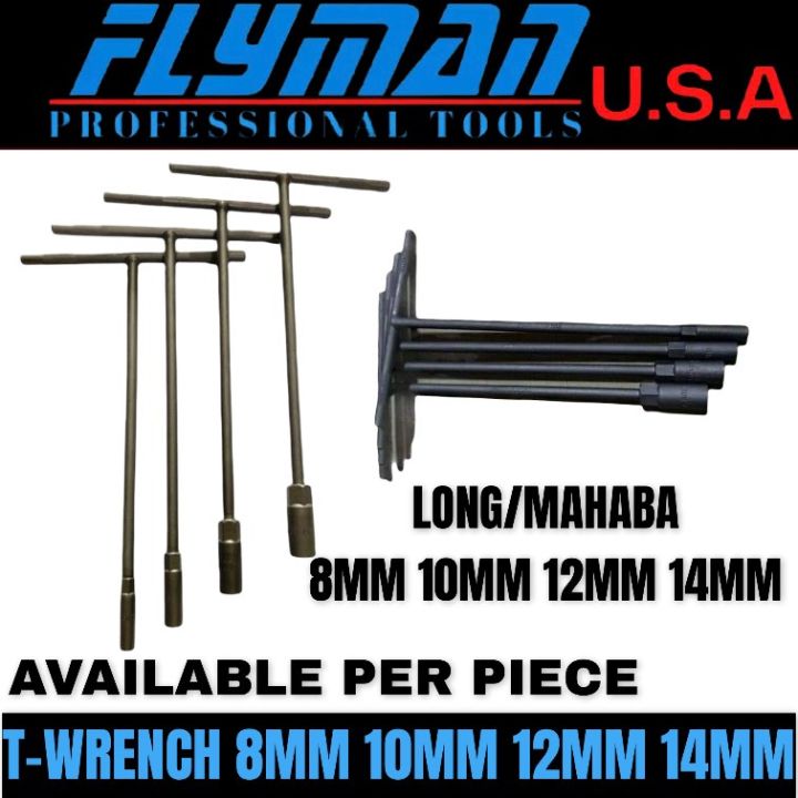 Flyman Professional Tools Made In Usa T Wrench Set Sold Per Set In Size