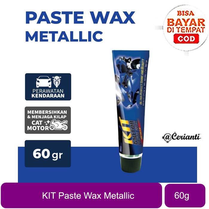 Kit Motor Paste Wax Metallic 60 Gr Cerianti Lazada Indonesia