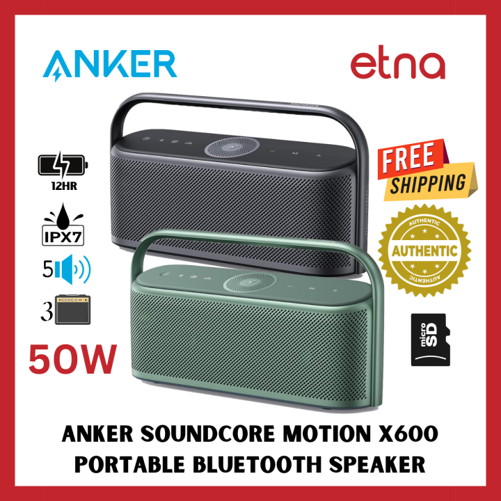 Anker Soundcore Motion X Portable Bluetooth Speaker Lazada