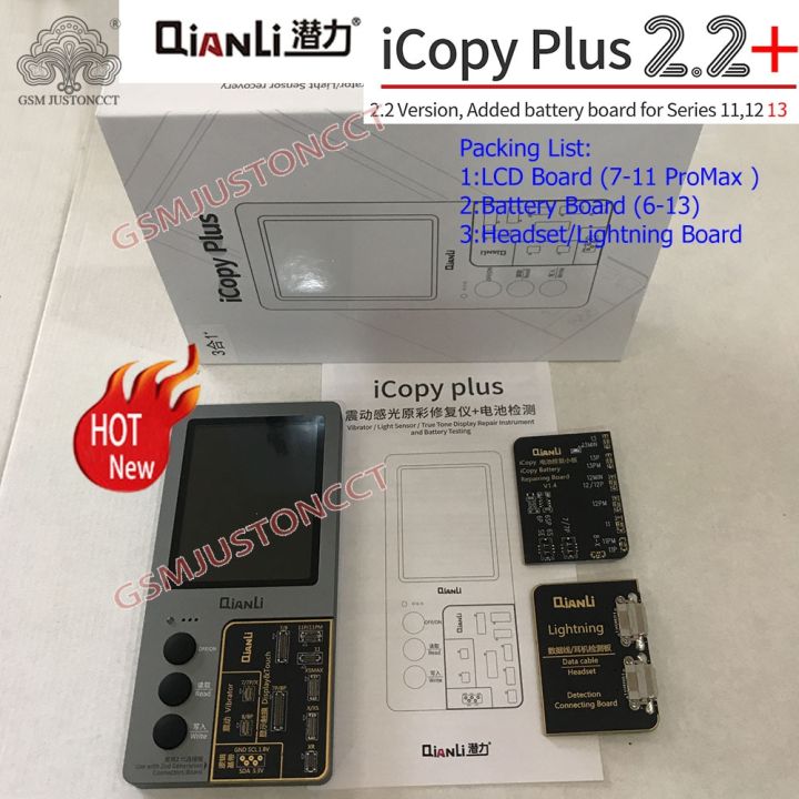 Qianli Icopy Plus V With Battery Testing Board For P X Xr Xs