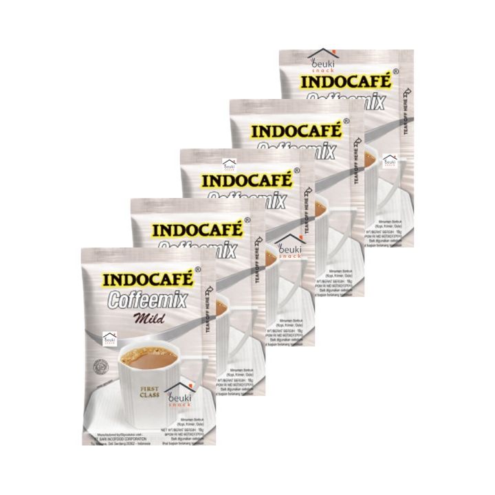 Indocafe Coffeemix Mild 10 SASET Kopi Saset Instan Lazada Indonesia