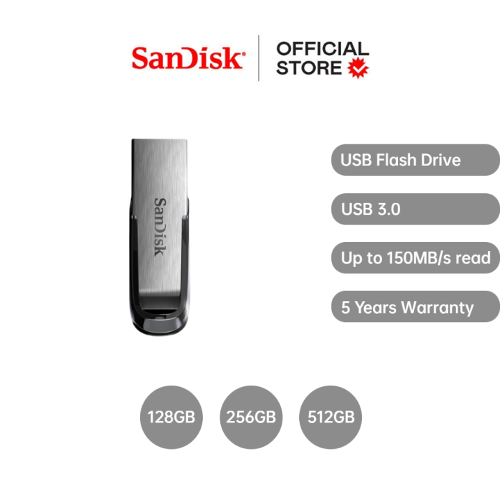 SanDisk Ultra Flair 128GB 256GB 512GB USB 3 0 Flash Drive SanDisk