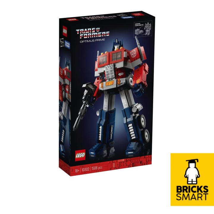 10302 LEGO ICONS Optimus Prime 1508 Pieces Lazada