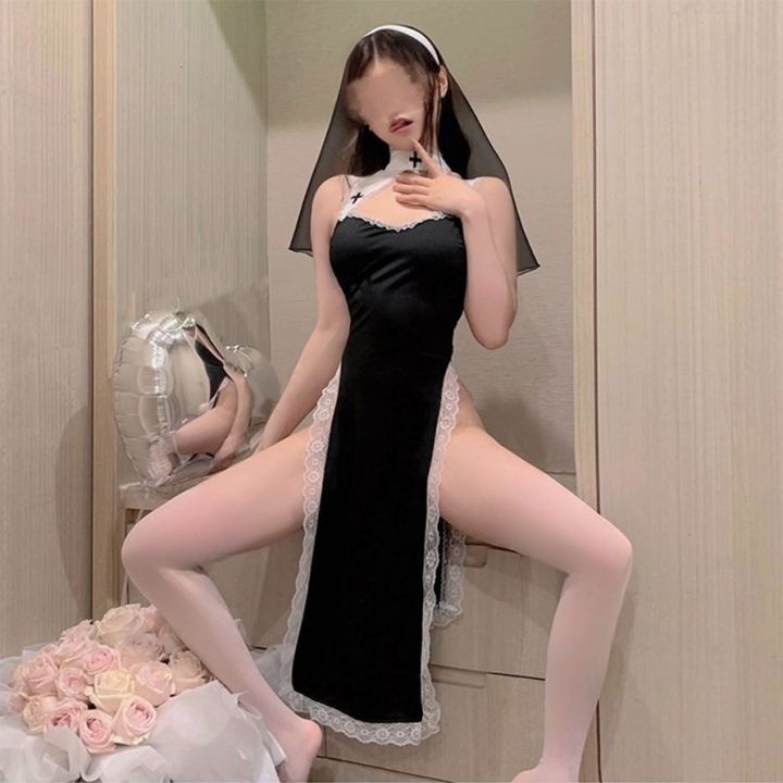 Training Nun Clothes Role Playing Nuns Sexy Lingerie Temptation Sexy