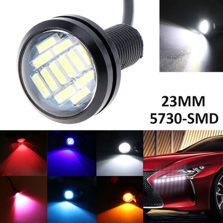 Piece Mm Led Eagle Eye High Power Car Fog Drl Bulb Reverse Backup