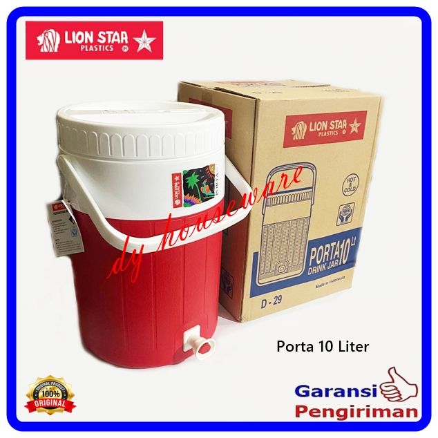 Tempat Air Minum Porta Dispenser Air Termos Air 10 8 Liter Drink Jar