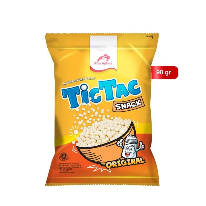 Dua Kelinci Tic Tac Snack Pilus Original Gr Lazada Indonesia