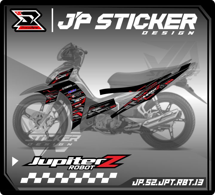 Jupiter Sticker Striping Jupiter Robot Stiker List Motor Yamaha Jupiter