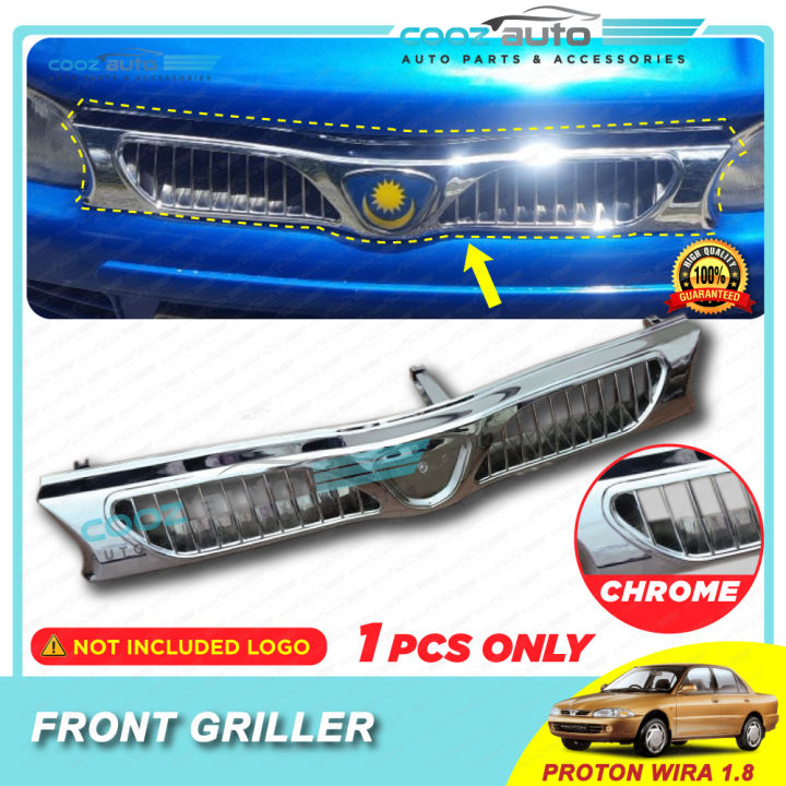 Proton Wira 1 8 Arena Satria Putra Front Bonnet Grille Depan Salong