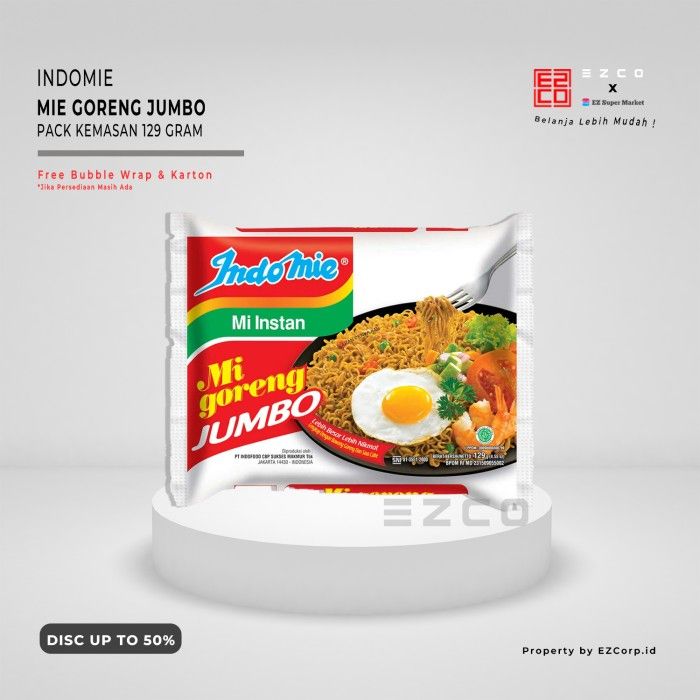 Indomie Mie Goreng Spesial Jumbo Pack Gram Lazada Indonesia