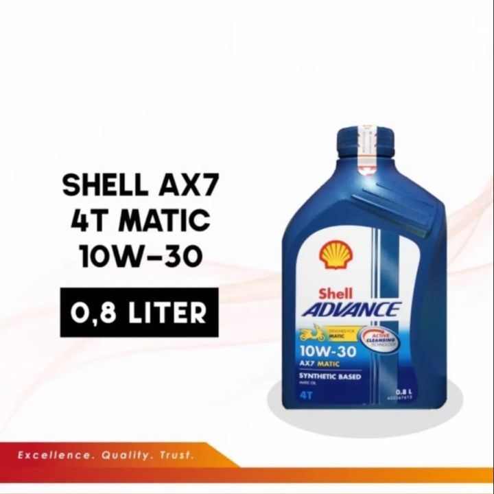 Oli Shell Advance Ax Matic Liter Sae W Oli Mesin Motor Matic