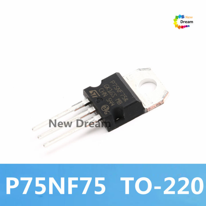 New Original 10PCS STP75NF75 TO 220 75V 80A P75NF75 TO220 75NF75