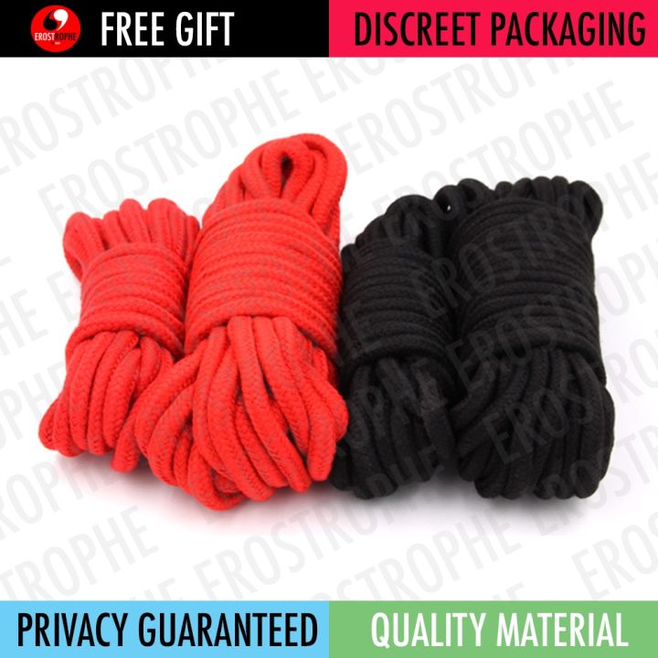 Cotton Rope Bondage BDSM Foreplay Sex Toy 5 Meters 10 Meters Lazada PH