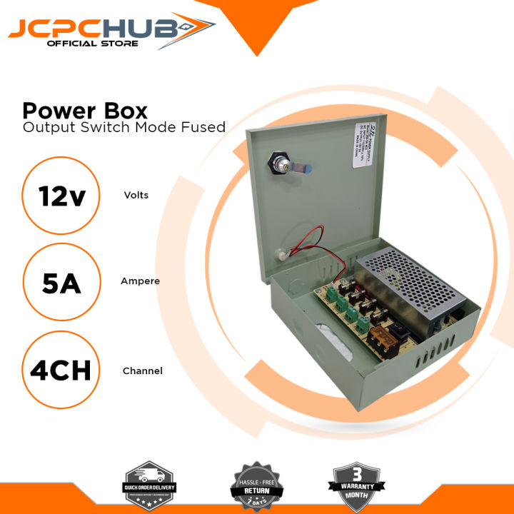 Power Box V A Ch V A Ch V A Ch V A Ch