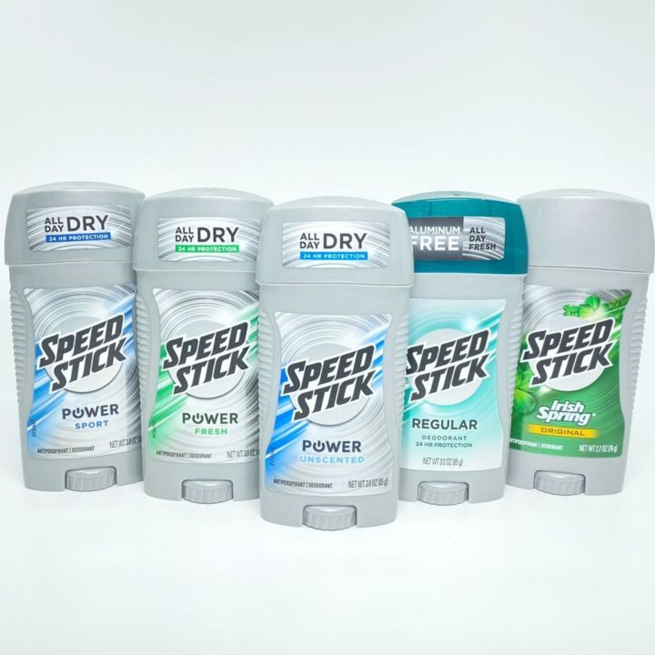 Bundle Of Speed Stick Anti Perspirant Deodorant Regular Sport