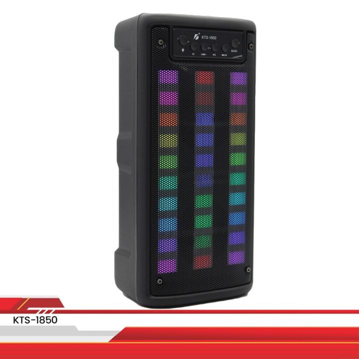 NEW KTS 1850 Portable Super Bass Wireless Bluetooth Speaker With LED