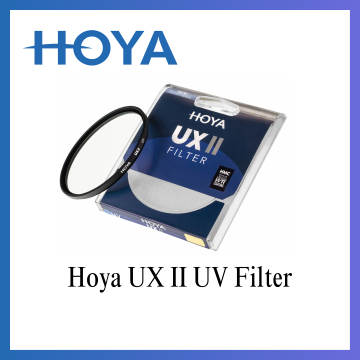 Hoya Ux Ii Uv Filter Genuine Hoya Filter With Water Repellent Coating