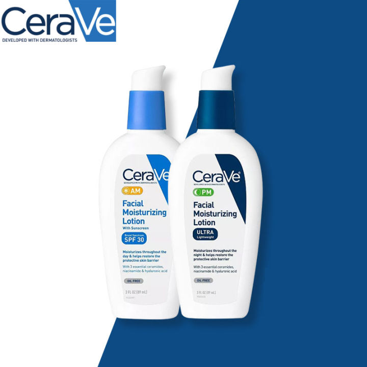 Cerave Am Pm Facial Moisturizing Lotion Sunscreen Whitening