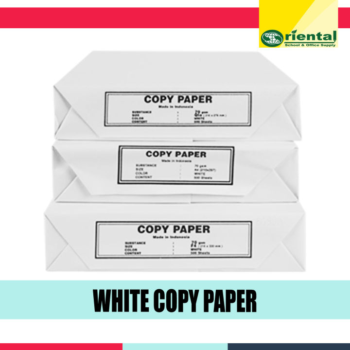 Ream Generic Supreme Copy Paper Sub 20 70 Gsm Bond Paper Short