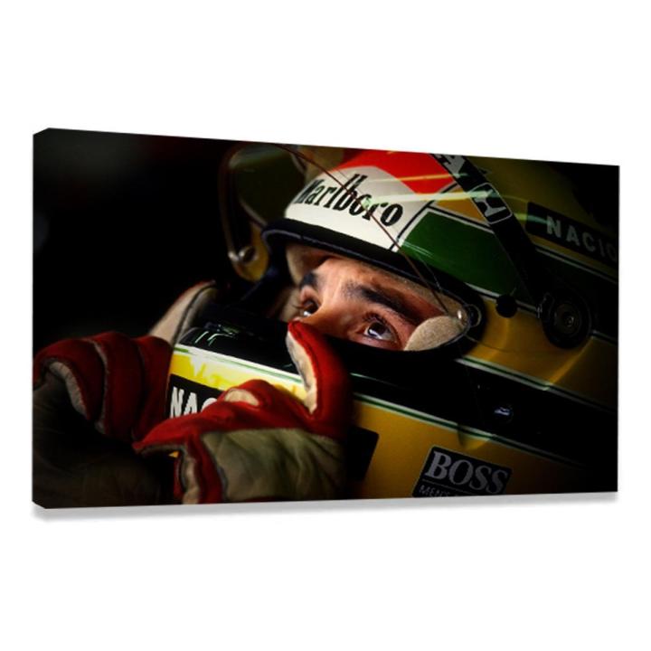 Hd Ayrton Senna Frameless Lazada Co Th