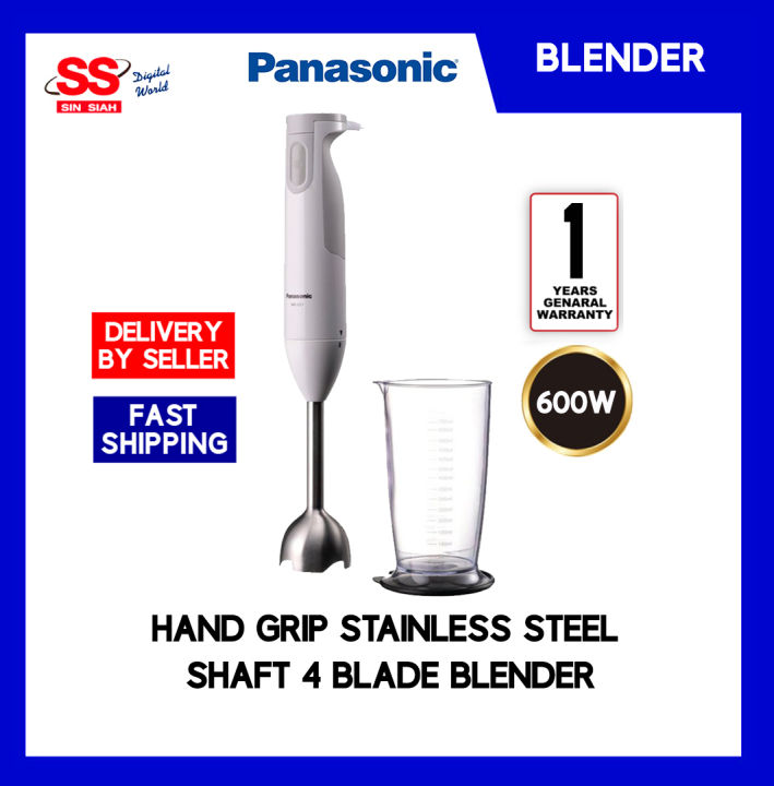 Panasonic Mx Gs Wsk Hand Grip Stainless Steel Shaft Blade Blender