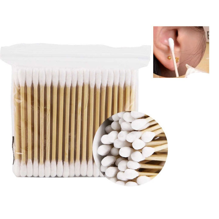 Wood Cotton Buds Swab Applicator Stick Sold Per Pack Pcs Lazada Ph