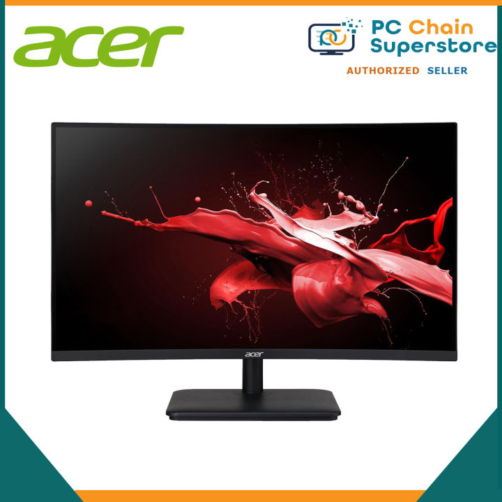 Acer Nitro Ed Xbmiipx Curved Gaming Monitor Curved Full Hd