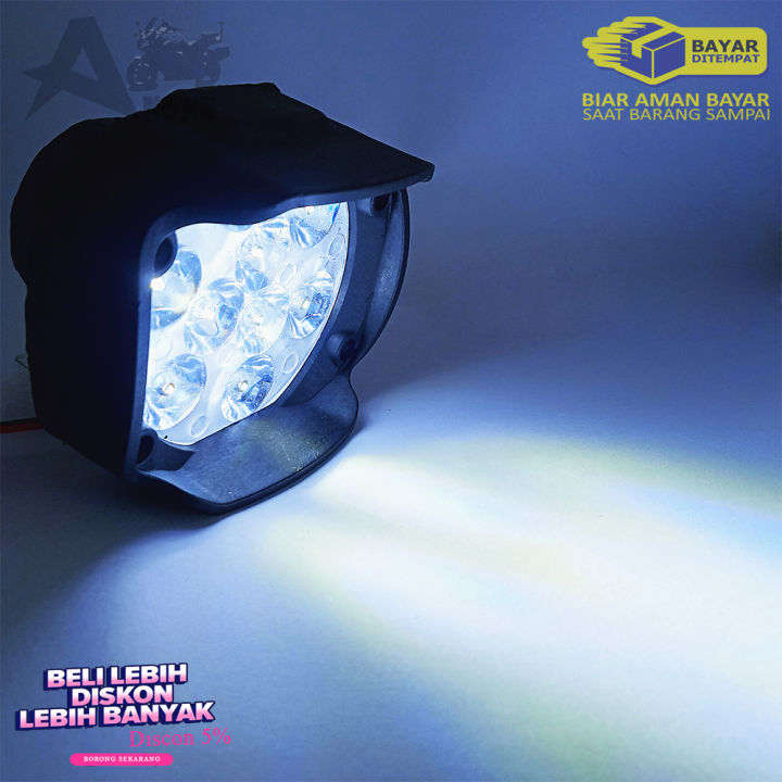 Gratis Saklar Lampu Tembak Spion Titik Mata Led Sorot Universal