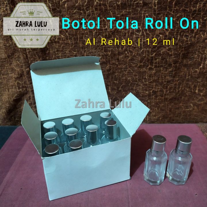 Botol Tola Kosong 12 Ml Roll On Al Rehab 1 Lusin Lazada Indonesia