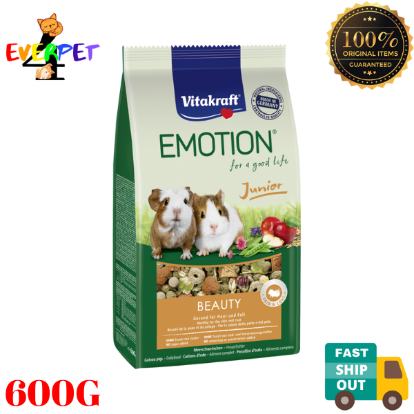 VITAKRAFT Emotion Beauty Selection Junior Guinea Pig 600G Guinea Pig